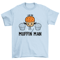 Ja sam majica muffina majica smiješni kuharski pečenje pekarske pečenje tee muškarci žene