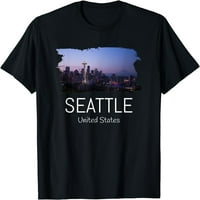Seattle Skyline Poklon Cool Suvenir Seattle Washington majica