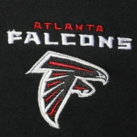 Muški Dunbrooke Black Realtree Camo Atlanta Falcons Logo Ranger Pulover Hoodie
