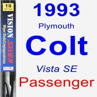Plymouth Colt Wiper Set set Kit - Vision Saver