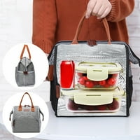 Pontos ručak torba izdržljiva široka otvorena dizajna izolirana torba velika kapacitet Bento torba za uredski putnik piknik