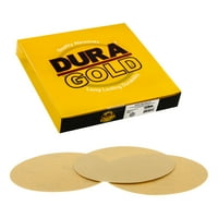 Grit 8 Zlatni PSA samoljepljivi brusni diskovi za da sa brusilice - BO od 10
