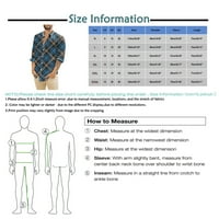 Muška majica Dizajnerska proljeća ljeto Muška povremena 3D Halloween tiskanje havajske bluze s dugim