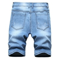 Feesfesfes muns plus veličine Jeans Hotsorike Ripped ličnosti kratke traperice šivanje trend traper kratke hlače proljeće uštedu čišćenja