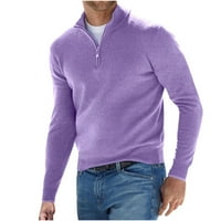 Muška košulja, muške vunene džemper stand up navratnik čvrste puloverske pulovene