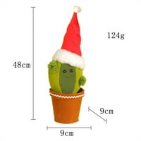 Božićne plišane lutke u obliku biljaka u obliku slatka kaktusa Plishies Ornament