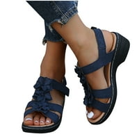 OAVQHLG3B kline sandale za žene Dressy ljeto Svakodnevne sandale Cvijeće Ležerne prilike otvorene cipele