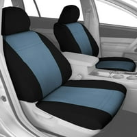Caltend prednje kašike Navlake za sjedalo od karbonskih vlakana za 2011- Nissan Xterra - NS288-04FC plavi umetak sa crnom oblogom