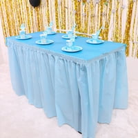 Twowood ulov za pričvršćivanje suknja Peva Dekorativna vodootporna stolna haljina poklopac za dom