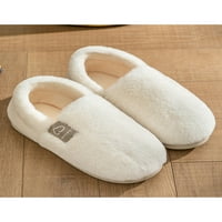 Lacyhop Womens Plišani papuč na kućnim cipelama Fluffy zimske tople papuče spavaća soba casual kućna