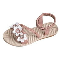 Giligiliso sandale za čišćenje žena dame Ljetne sandale Modni povremeni cvjetovi otvoreni nožni stanovi