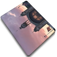 Kaishek Hard Case Shell Cover kompatibilan sa MacBook Air 13 2010- A & A + Crna tipkovnica, ružičasta