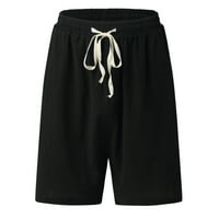 SNGXGN muške modne ležerne ljetne pamučne kratke hlače za muškarce vježbanje kratke hlače košarkaške