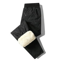 Muške pamučne hlače na otvorenom Zimske rupe zadebljane ležerne janjetine baršunaste hlače pune dužine