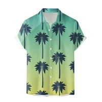 Ljetni trendi čišćenje muški košulja Muška moda Havajska kratka rukava Proljetna ljetna plaža Špisak