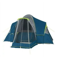 10 osoba Obiteljski šator za kampiranje, sa prostorijama i zaslonom