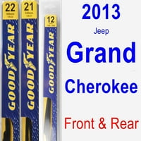 Jeep Grand Cherokee Set set oštrice brisača - straga