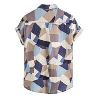 Zermoge majica Bluze za muškarce na čišćenju Prodaja Muška modna ležerna pamučna posteljina Komforna