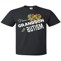 Inktastic volim svog unuka sa majicom autizma