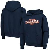 Mladi Russell Athletic Mornarice Auburn Tigers Classic Pulover Hoodie