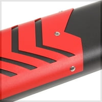 Crna crvena 5,5 Ovalna strana STEP Nerf Bar za pokretanje ploče za 19-ram CACK CAB 19