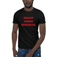Crvena glava ljudskih resursa majica kratkih rukava majica po nedefiniranim poklonima