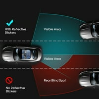 TOP-MA visoke vidljivosti traka za reflektorna vozila Oznaka za upozoravanje naljepnica za automobil