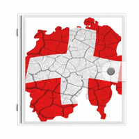 Mapa Švicarska Flag uzorak fotografija Album novčanik Wedding Family 4x6