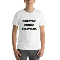 3xl direktor za odnose s javnošću Zabavni stil kratkih rukava pamučna majica po nedefiniranim poklonima