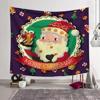 Poliester božićna tapiserija viseći platnu ukras Bojica praznika slavljenica Sofa live pozadina tkanina
