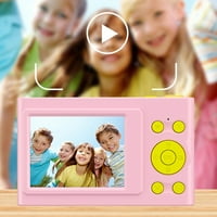 BANGHONG MINI W Boja dječja kamera s bljeskalicom, rasvjetom, fotografiranjem, snimanjem, slušajući muziku + 16G memorijsku karticu