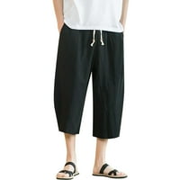 Muškarci Capri hlače Baggy harem hlače za crtanje hlača na plaži Yoga