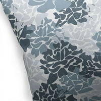 Peonies plavi naglasak jastuk od Kavka dizajna
