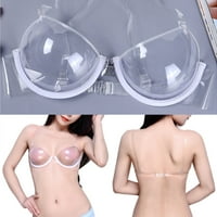 Žene Nevidljivi prozirni ultranijski remen plastični grudnjak za jednokratnu upotrebu grudnjaka za dame