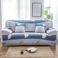 Rastezanje kauča za kauč za jastuk za ispisani kauč na poklopcu elastične spande tkanine Loveseat klizač