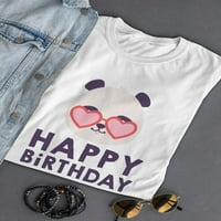 Sretan rođendan Panda. Majica Žene -Spedeals dizajni, ženski veliki