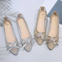 Aaiyomet casual čipke cipele za žene ženske proljetne ljetne mreže ravne potpetice u šire modne prozračne cipele, srebro 8