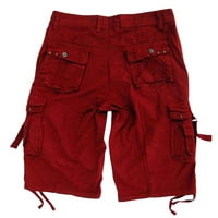 Muški vojni stil crveni teretni kratke hlače A8S veličina 32