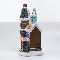 Gladni vikendica ukras Božić užarena kuća Inovativni vikendinski ukras