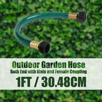 1 2 Vanjski vrtni crevo za travnjake, crevo za čamce, fleksibilno i izdržljivo, bez curenja, čvrstog PVC-a za domaćinstvo