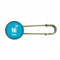 Nickel Checal Element Science Retro Metal Brooch PIN CLIP nakit