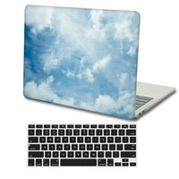 Kaishek Hard Shell pokrivač samo za - otpuštanje MacBook Pro S Touch ID + crni poklopac tastature Model: A1706 i A1708 i A1989 & A2159 & A2251 i A2289 i plava serija A 0089