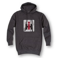 Case IH - Međunarodni logotip kombanata u nevolji - muški pulover Hoodie