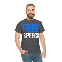 Slobodna grafička majica u Uniziranju govora, veličina S-5XL