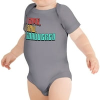 Došao sam vidio da sam osvojio baby dres Oneye - Cool Baby Bodysuit - Baby Jednodijelni