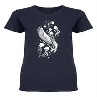 Majica u obliku kita i meduze u obliku žena -image by shutterstock, ženska mala