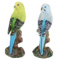 Realistične statua figurica papagaja Kinctoo figurine Skulpre za crtanje zanata za obnavljanje Ornament