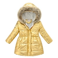 Jakna 4T Djevojke Snowboard jakne za djevojke Dječje Dječje djevojke Zimska debela topla kapuljača Vjetrovito