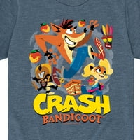 Crash Bandicoot - TNT Crash - grafička majica kratkih rukava i mlade