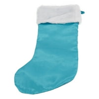 Nickelodeon Paw Patrol Božićni čarapa plava dječja likovnica Štampano satenske čarape sa plišanim poklon-poklon